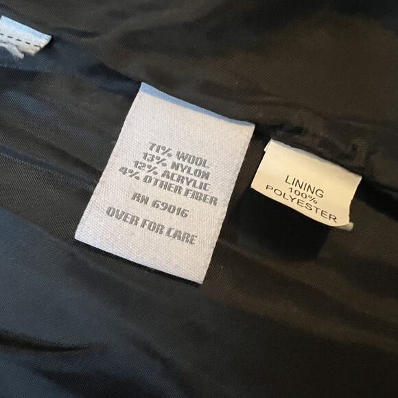 Relativity Retro Y2k Plaid Double Breasted Coat - Picture 6 of 9